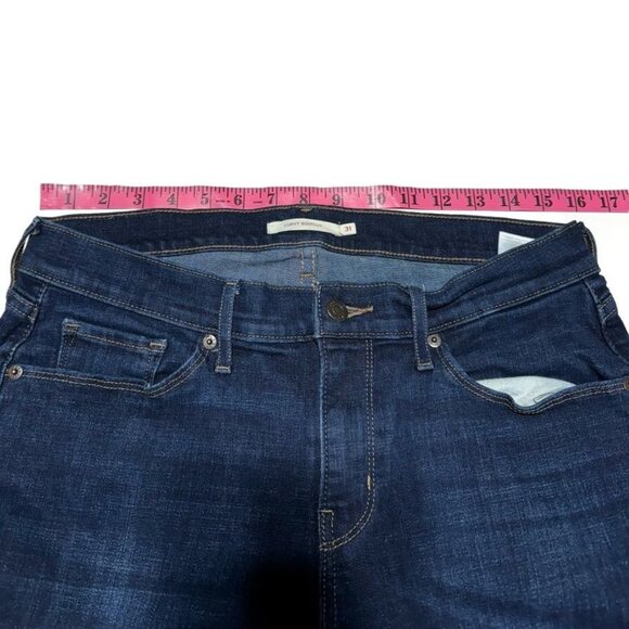 Levi's Curvy Bootcut Jeans Blue Waist 31 - Picture 6 of 9